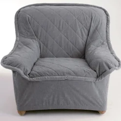 Becquet Housse fauteuil, canapé et coussin en microfibre< Décoration Textile Unie|Housse De Canapé, Housse De Fauteuil