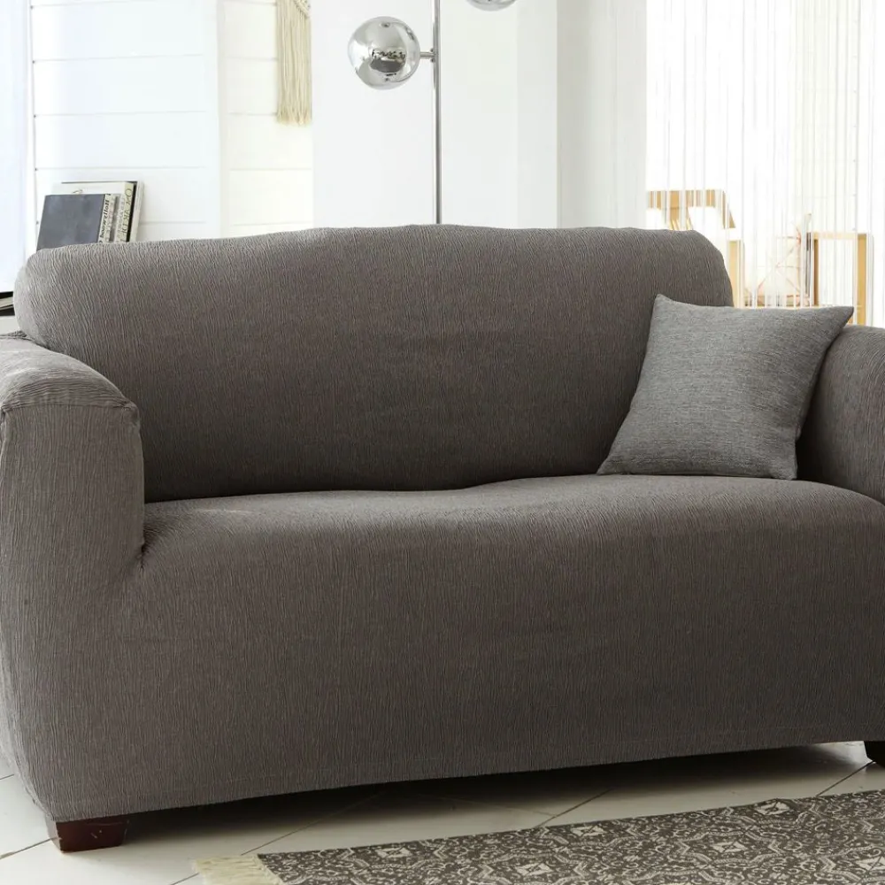 Becquet Housse fauteuil et canapé extensible universelle< Décoration Textile Unie|Housse De Canapé, Housse De Fauteuil