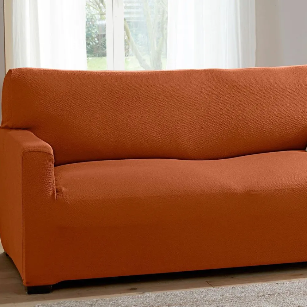Becquet Housse fauteuil et canapé relief bi-extensible< Rideau Et Déco Textile|Housse De Canapé, Housse De Fauteuil