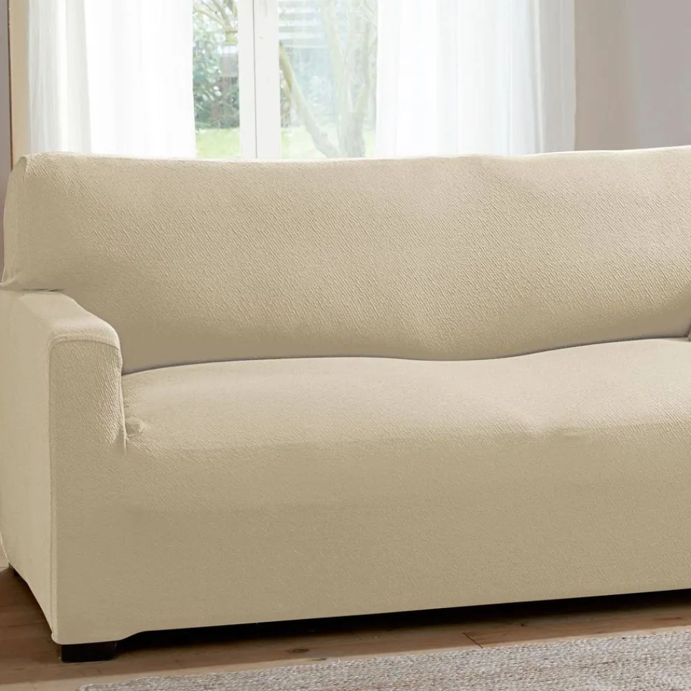 Becquet Housse fauteuil et canapé relief bi-extensible< Rideau Et Déco Textile|Housse De Canapé, Housse De Fauteuil