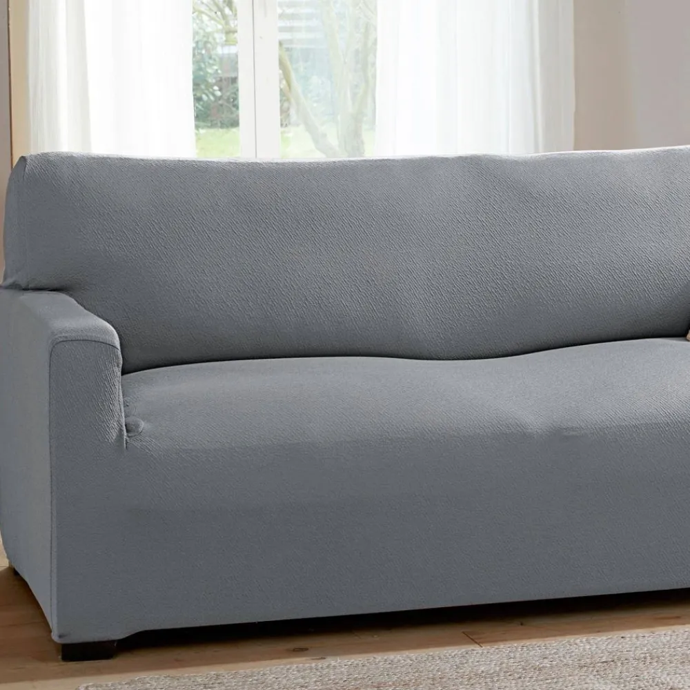 Becquet Housse fauteuil et canapé relief bi-extensible< Rideau Et Déco Textile|Housse De Canapé, Housse De Fauteuil