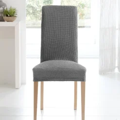 Becquet Housses de chaise bi-extensibles - Lot de 2< Décoration Textile Unie|Galette De Chaise, Housse De Chaise