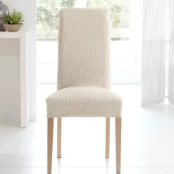Becquet Housses de chaise bi-extensibles - Lot de 2< Décoration Textile Unie|Galette De Chaise, Housse De Chaise