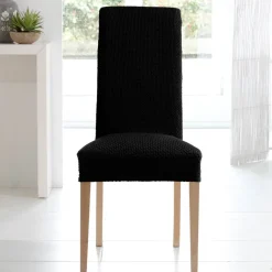Becquet Housses de chaise bi-extensibles - Lot de 2< Décoration Textile Unie|Galette De Chaise, Housse De Chaise
