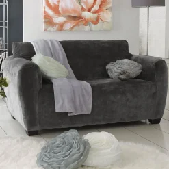 Becquet Housses fauteuil et canapé bi-extensibles en microfibre< Rideau Et Déco Textile|Décoration Textile Unie