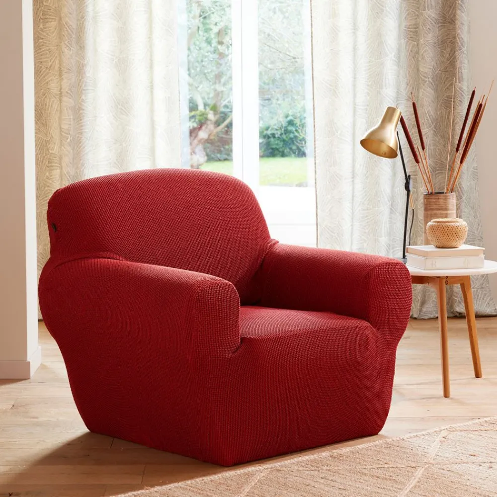 Becquet Housses fauteuil et canapé bi-extensibles< Rideau Et Déco Textile|Décoration Textile Unie