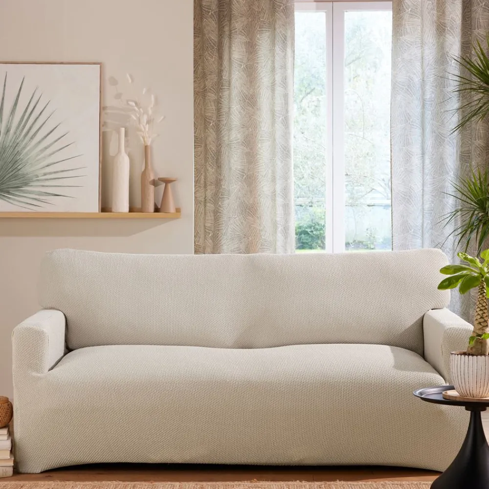Becquet Housses fauteuil et canapé bi-extensibles< Rideau Et Déco Textile|Décoration Textile Unie