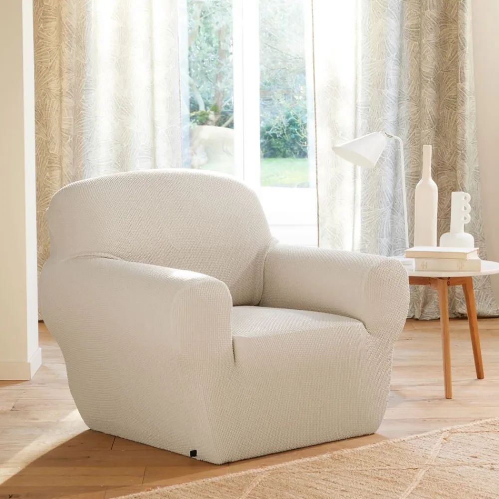 Becquet Housses fauteuil et canapé bi-extensibles< Rideau Et Déco Textile|Décoration Textile Unie