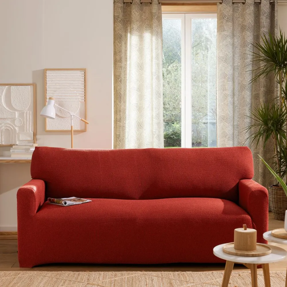 Becquet Housses fauteuil et canapé bi-extensibles< Rideau Et Déco Textile|Décoration Textile Unie