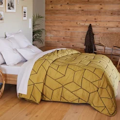 Becquet Jeté de lit brodé en microfibre<Enfant Linge De Lit Ado, Housse De Couette|Plaid