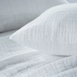 Becquet Jeté de lit en double gaze de coton - 280 g/m²< Les Matières|Plaid