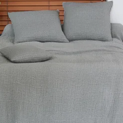 Becquet Jeté de lit en double gaze de coton - 280 g/m²< Les Matières|Plaid