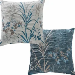 Becquet Jeté de lit imprimé végétal tissé jacquard< Plaid|Plaid