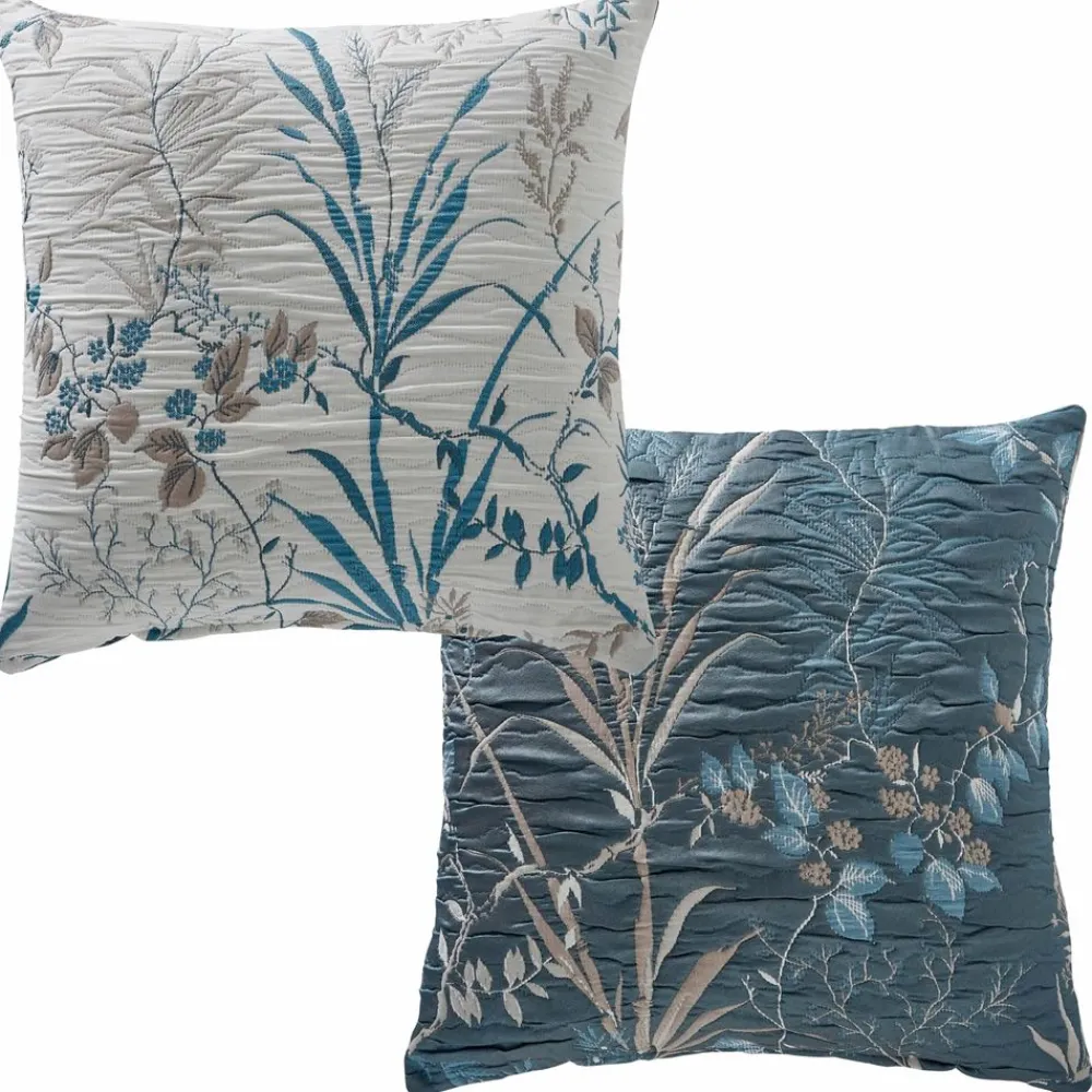 Becquet Jeté de lit imprimé végétal tissé jacquard< Plaid|Plaid