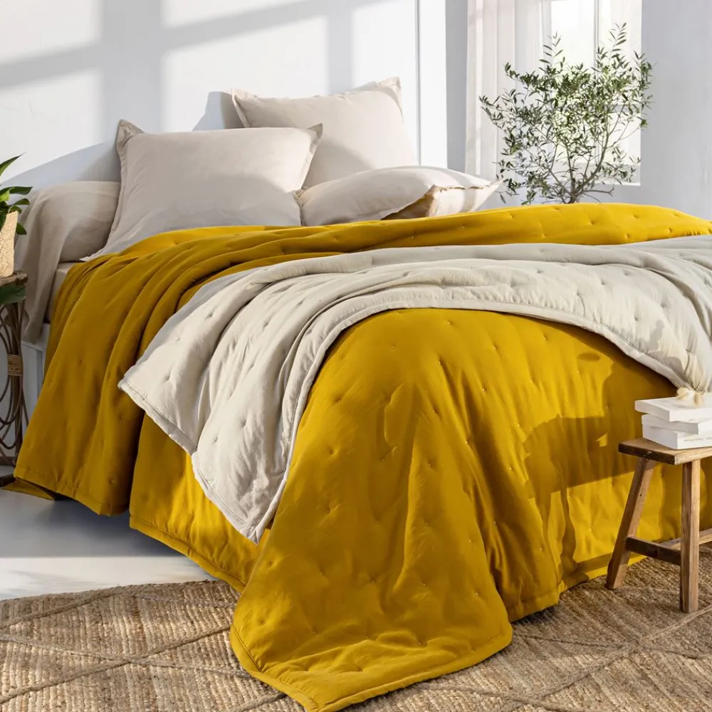 Becquet Jeté de lit matelassé< Décoration Textile Unie|Plaid