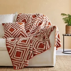 Becquet Jeté tufté - CRÉATION< Rideau Et Déco Textile|Jeté De Canapé, Jeté De Fauteuil
