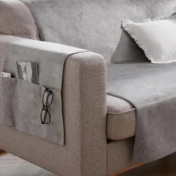 Becquet Jeté universel en velours ras - CRÉATION< Rideau Et Déco Textile|Jeté De Canapé, Jeté De Fauteuil