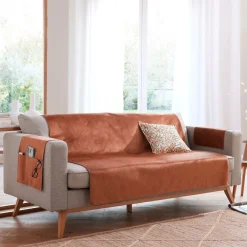 Becquet Jeté universel en velours ras - CRÉATION< Rideau Et Déco Textile|Jeté De Canapé, Jeté De Fauteuil