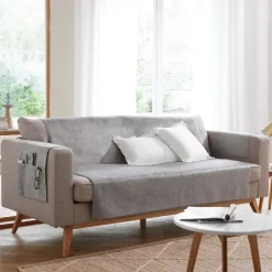 Becquet Jeté universel en velours ras - CRÉATION< Rideau Et Déco Textile|Jeté De Canapé, Jeté De Fauteuil