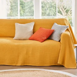 Becquet Jetés nid-d'abeilles< Rideau Et Déco Textile|Jeté De Canapé, Jeté De Fauteuil
