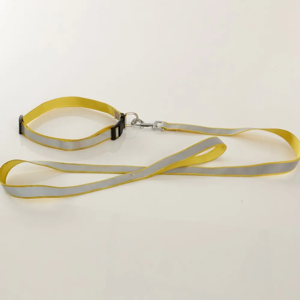 Becquet Laisse +harnais/laisse + collier réfléchissants< Panier, Tapis, Gamelle Pour Chiens Et Chats