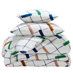 Becquet Linge de lit à carreaux - CRÉATION<Enfant Linge De Lit Ado, Housse De Couette|Linge De Lit Fantaisie, Linge De Lit Brodé