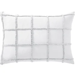 Becquet Linge de lit à carreaux tuftés - CRÉATION< Housse De Couette|Linge De Lit Fantaisie, Linge De Lit Brodé