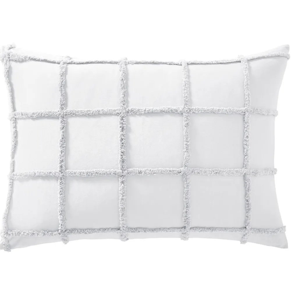 Becquet Linge de lit à carreaux tuftés - CRÉATION< Housse De Couette|Linge De Lit Fantaisie, Linge De Lit Brodé