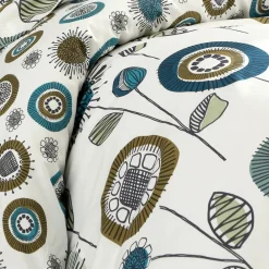 Becquet Linge de lit à fleurs - CRÉATION< Les Matières|Housse De Couette