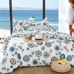 Becquet Linge de lit à fleurs - CRÉATION< Les Matières|Housse De Couette