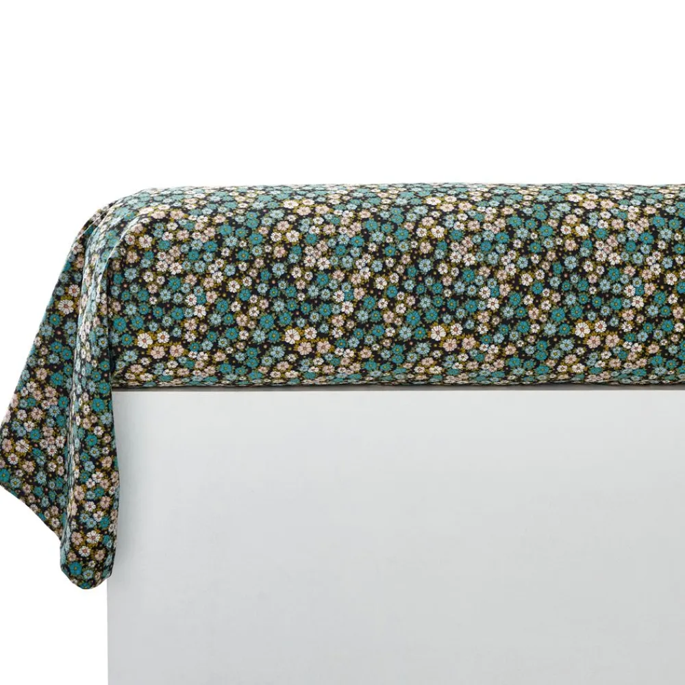 Becquet Linge de lit à fleurs colorées - CRÉATION< Les Matières