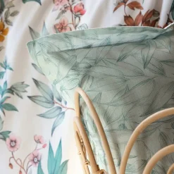 Becquet Linge de lit à fleurs et feuillages - CRÉATION< Housse De Couette|Linge De Lit Fantaisie, Linge De Lit Brodé