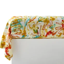 Becquet Linge de lit à fleurs et multicolore - CRÉATION< Housse De Couette|Linge De Lit Fantaisie, Linge De Lit Brodé