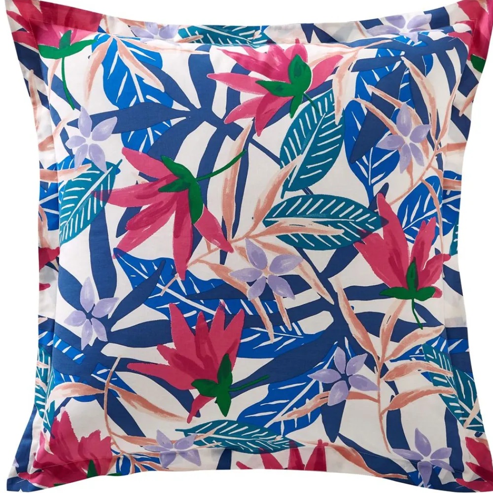 Becquet Linge de lit à fleurs tropicales - CRÉATION< Housse De Couette|Linge De Lit Fantaisie, Linge De Lit Brodé