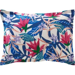 Becquet Linge de lit à fleurs tropicales - CRÉATION< Housse De Couette|Linge De Lit Fantaisie, Linge De Lit Brodé