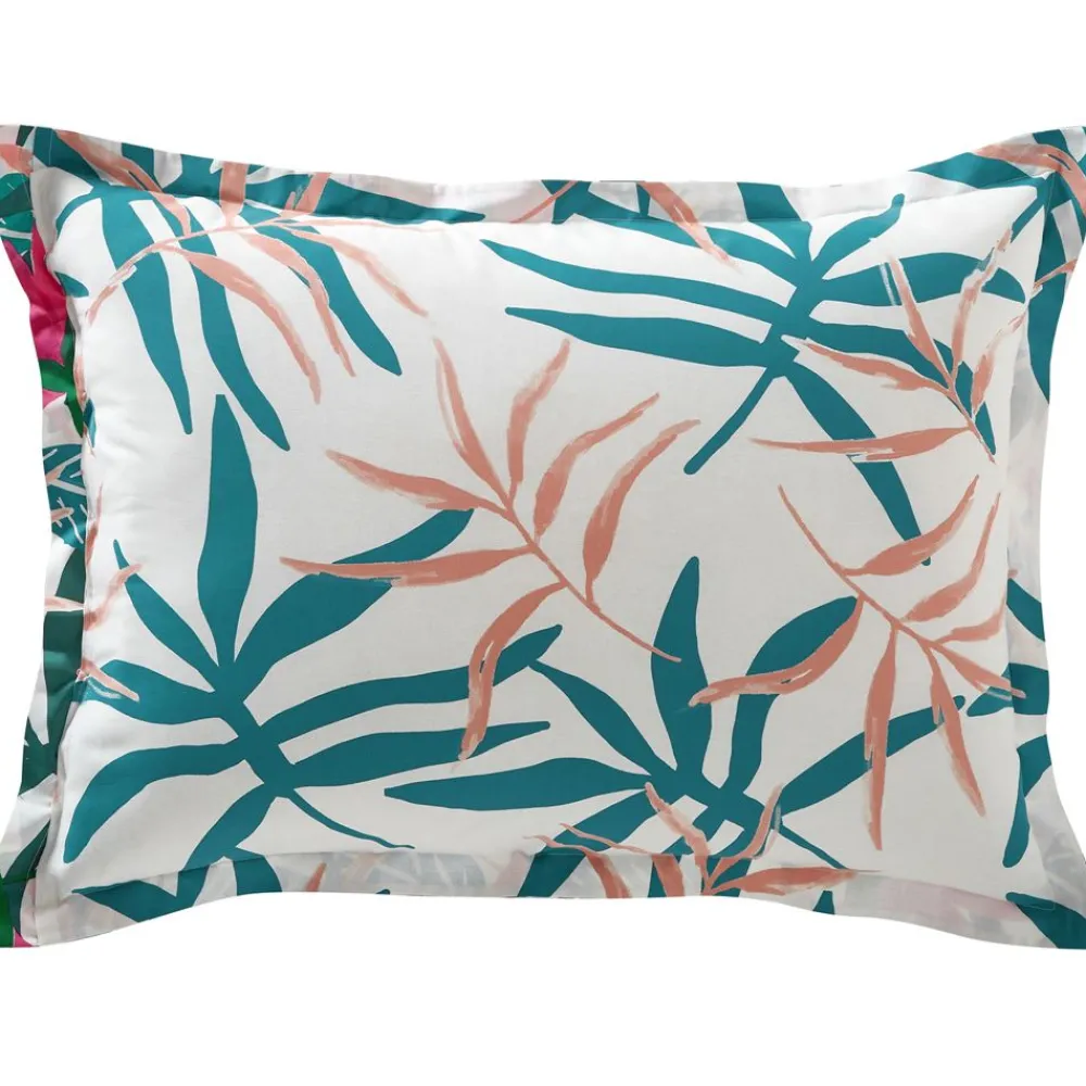 Becquet Linge de lit à fleurs tropicales - CRÉATION< Housse De Couette|Linge De Lit Fantaisie, Linge De Lit Brodé