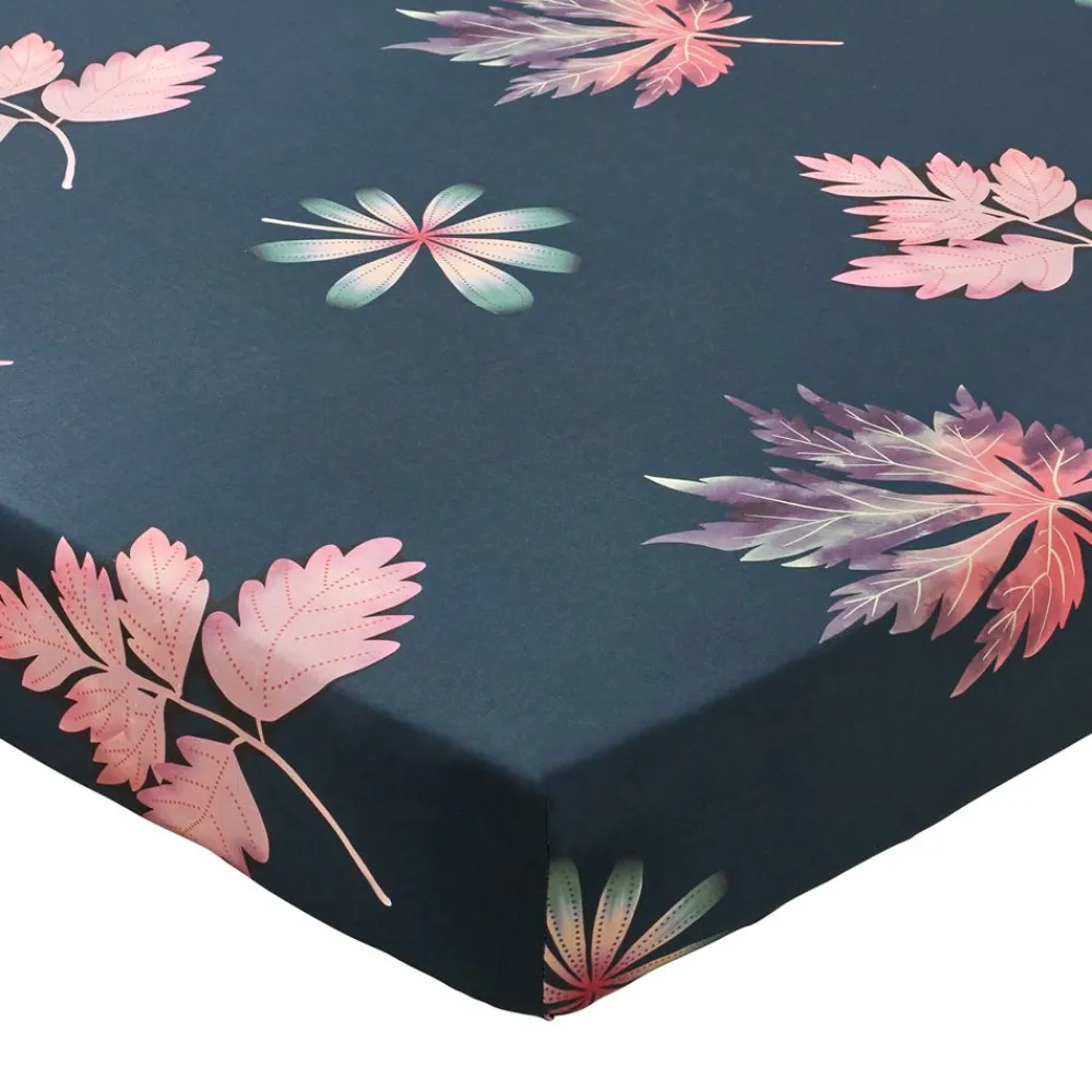 Becquet Linge de lit à grandes fleurs - CRÉATION< Les Matières|Housse De Couette