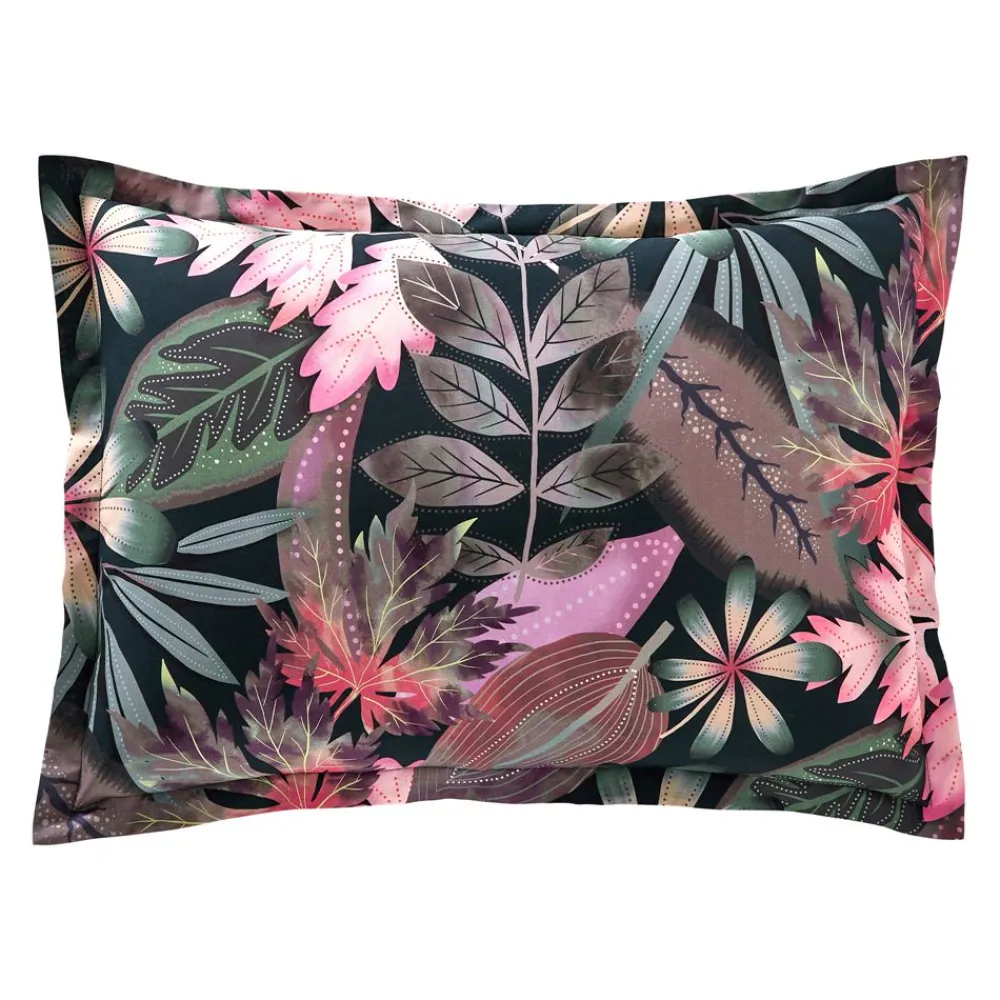 Becquet Linge de lit à grandes fleurs - CRÉATION< Les Matières|Housse De Couette