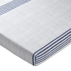 Becquet Linge de lit à rayures bleues et blanches - CRÉATION<Enfant Linge De Lit Ado, Housse De Couette|Les Matières