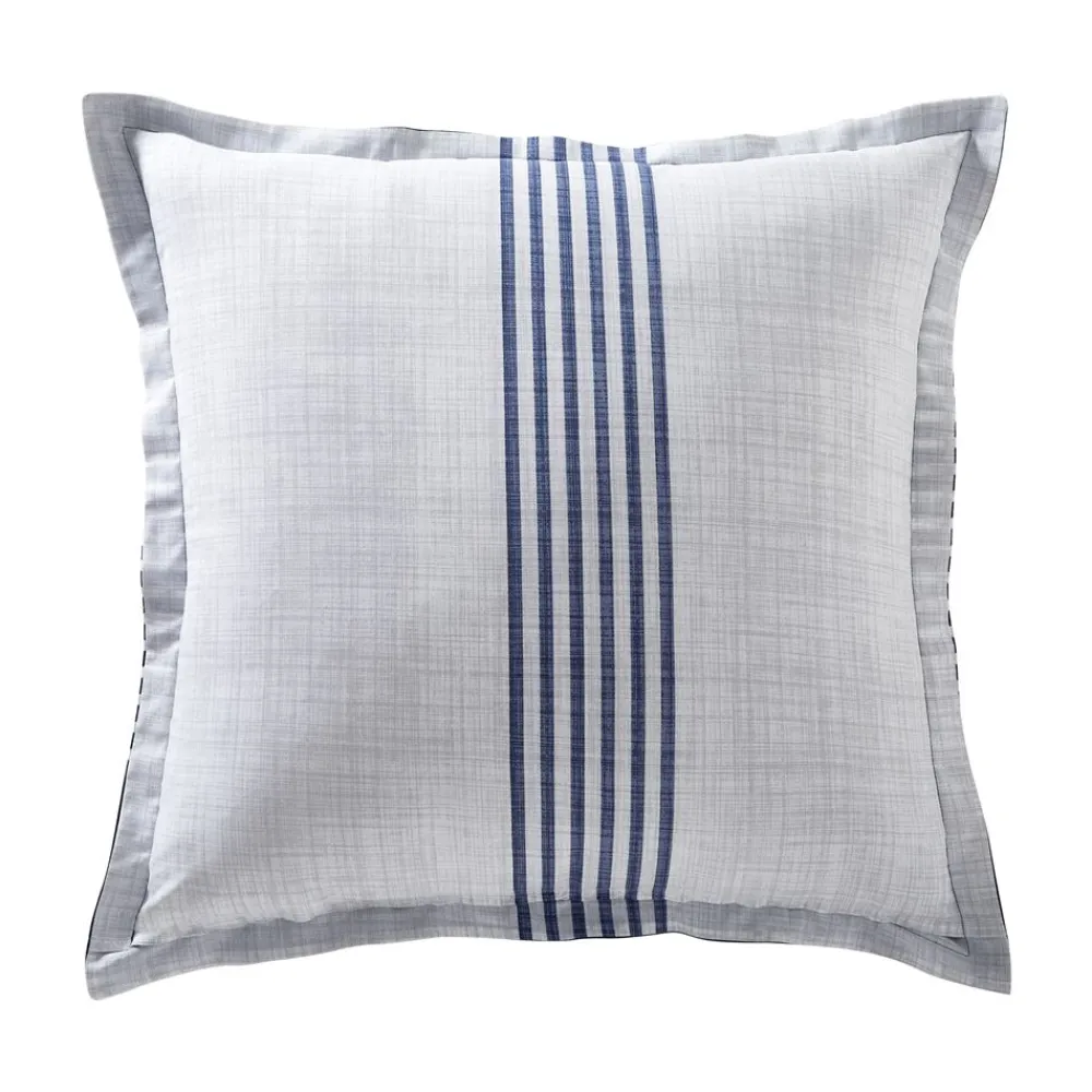 Becquet Linge de lit à rayures bleues et blanches - CRÉATION<Enfant Linge De Lit Ado, Housse De Couette|Les Matières