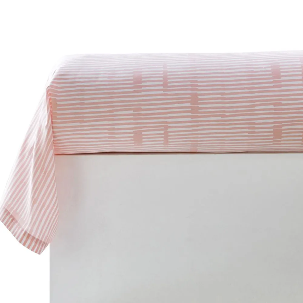 Becquet Linge de lit à rayures colorées - CRÉATION< Les Matières|Housse De Couette