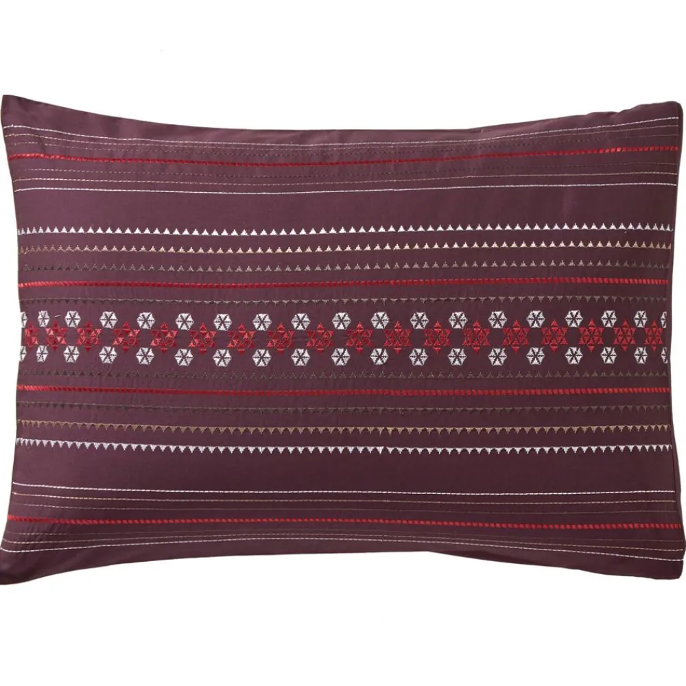 Becquet Linge de lit brodé à pompons< Housse De Couette