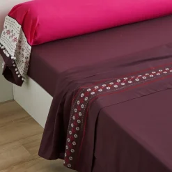 Becquet Linge de lit brodé à pompons< Housse De Couette
