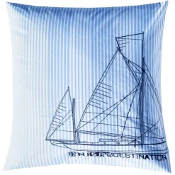 Becquet Linge de lit brodé bateau<Enfant Linge De Lit Ado, Housse De Couette|Housse De Couette