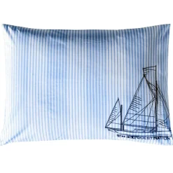 Becquet Linge de lit brodé bateau<Enfant Linge De Lit Ado, Housse De Couette|Housse De Couette