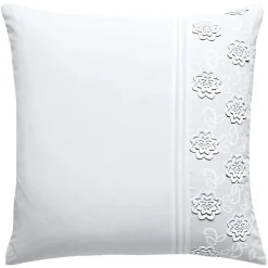 Becquet Linge de lit brodé fleurs - CRÉATION< Housse De Couette
