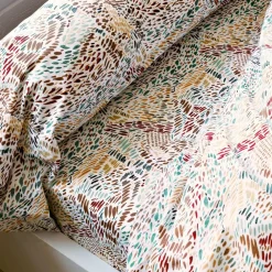 Becquet Linge de lit chouette des neiges - CRÉATION< Les Matières|Housse De Couette