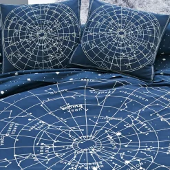 Becquet Linge de lit constellation - CRÉATION<Enfant Linge De Lit Ado, Housse De Couette|Les Matières