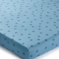 Becquet Linge de lit coton lavé pois et carreaux - CRÉATION< Housse De Couette
