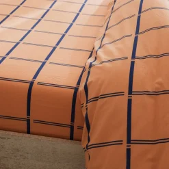 Becquet Linge de lit coton lavé pois et carreaux - CRÉATION<Enfant Univers Des Garçons|Univers Des Filles